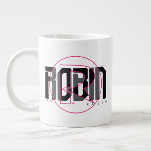 Robin Hi-Tech Namn Graphic Jumbo Mugg