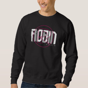 Robin Hi-Tech Namn Graphic Lång Ärmad Tröja