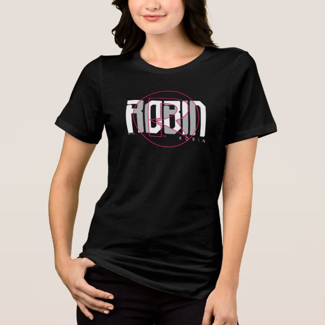 Robin Hi-Tech Namn Graphic T Shirt (Framsida)
