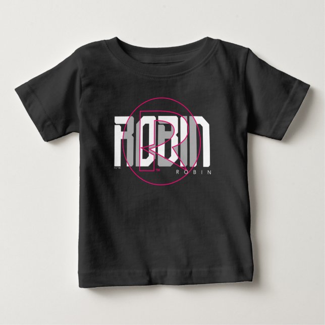 Robin Hi-Tech Namn Graphic T Shirt (Framsida)
