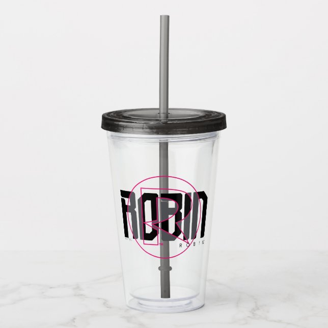 Robin Hi-Tech Namn Graphic Take Away Mugg (Framsida)