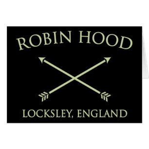 Robin Hood av locksleyen Hälsningskort