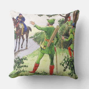 Robin Hood från "pip in i förflutnan" som Kudde