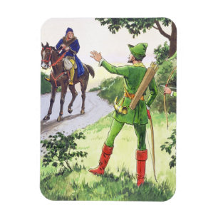 Robin Hood från "pip in i förflutnan" som Magnet