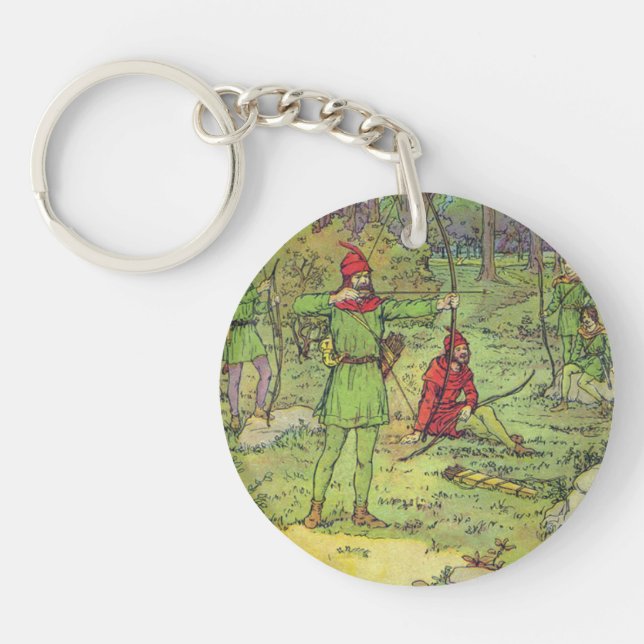 Robin Hood i skogen  (Framsidan)