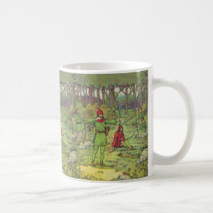 Robin Hood i skogen Kaffemugg