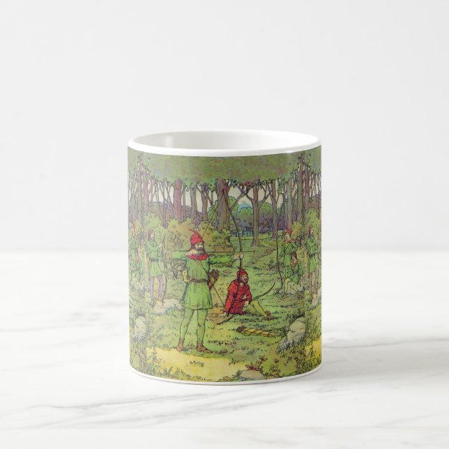 Robin Hood i skogen Kaffemugg (Center)
