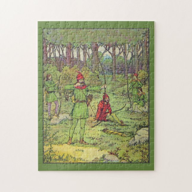 Robin Hood In The Forest  Pussel (Vertikal)