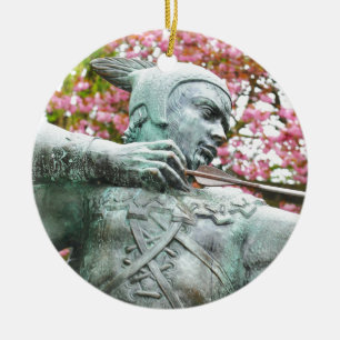 Robin Hood Julgransprydnad Keramik