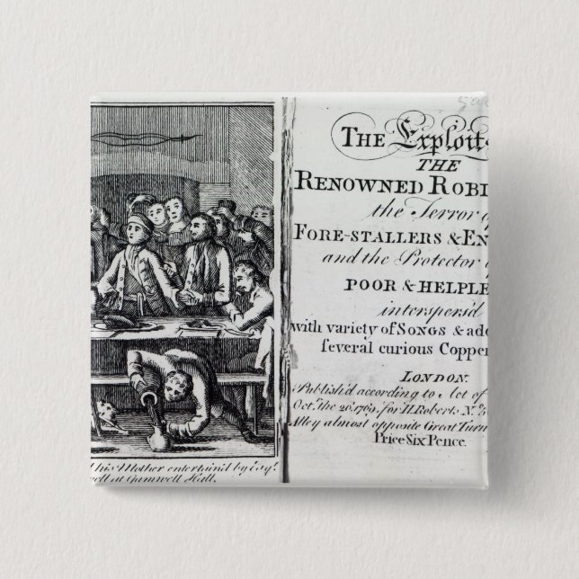 Robin Hood och hans mor Knapp (Framsida)