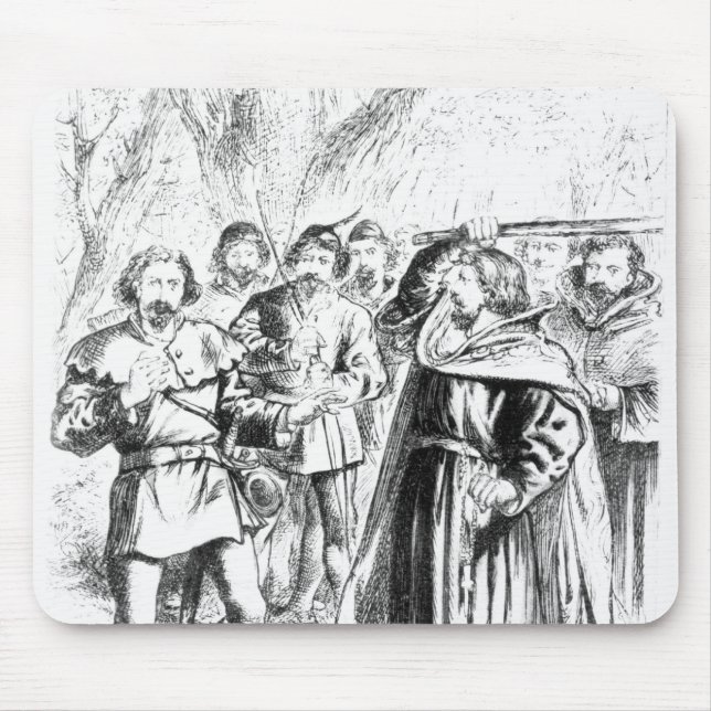 Robin Hood och kung Richard mig Musmatta (Framsidan)