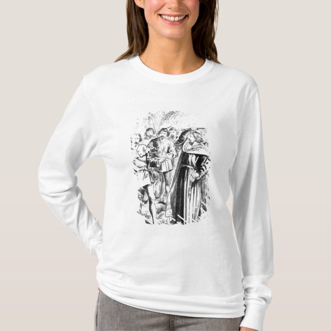 Robin Hood och kung Richard mig Tee Shirt (Framsida)