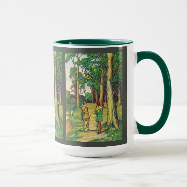 Robin Hood och lite John Mugg (Höger)