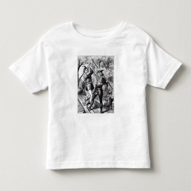 Robin Hood och lite John T-shirt (Framsida)