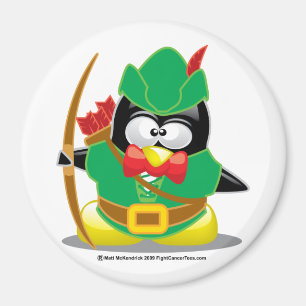 Robin Hood pingvin Magnet