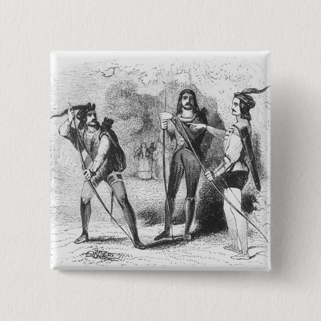 Robin Hood scarlet och John Knapp (Framsida)