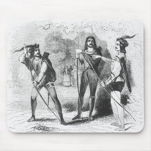 Robin Hood scarlet och John Musmatta (Framsidan)