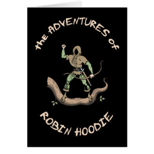 Robin Hoodie Hälsningskort