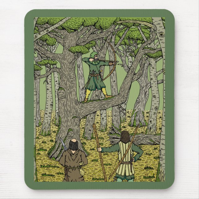 Robin Huva i Sherwood Forest Musmatta (Framsidan)