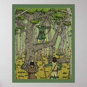 Robin Huva i Sherwood Forest Poster