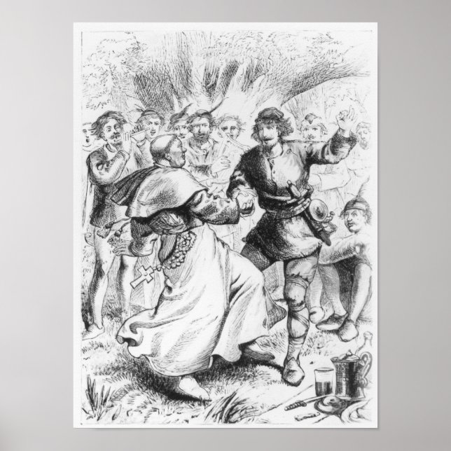 Robin Huva och Bishop Poster (Framsidan)