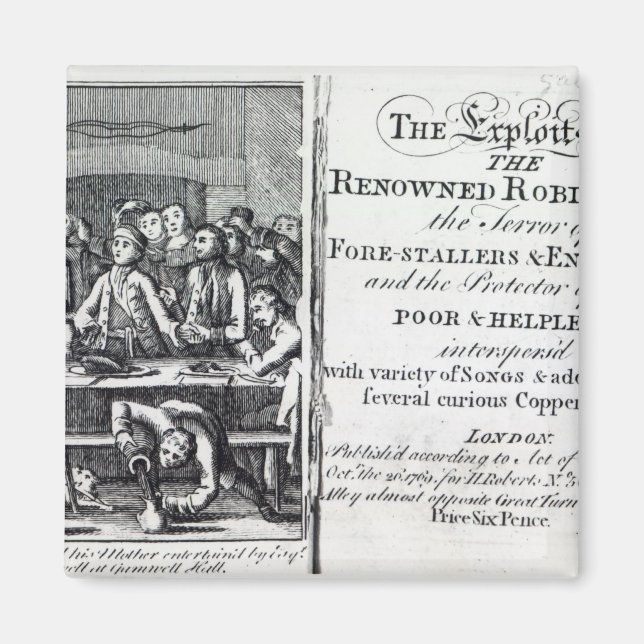 Robin Huva och hans mor Magnet (Framsidan)