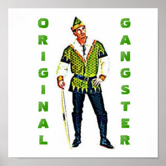 Robin Huva Original Gangster Poster
