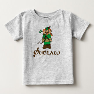 Robin Huva Outlaw Archery baby killars bodydräsktr Tee