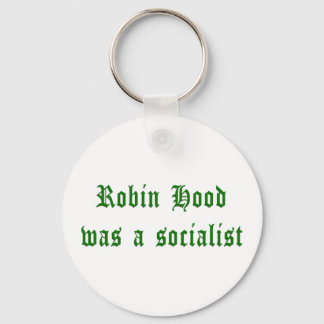 Robin Huva var socialist Nyckelring