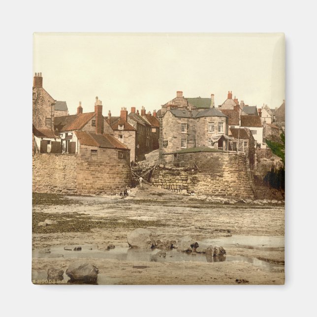 Robin Huva'Bay II, Whitby, Yorkshire, England Magnet (Framsidan)