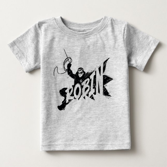 Robin Ink Brush Namn T Shirt (Framsida)