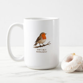 Robin Kaffemugg - Mjuk Motståndskraftig Fågelprese