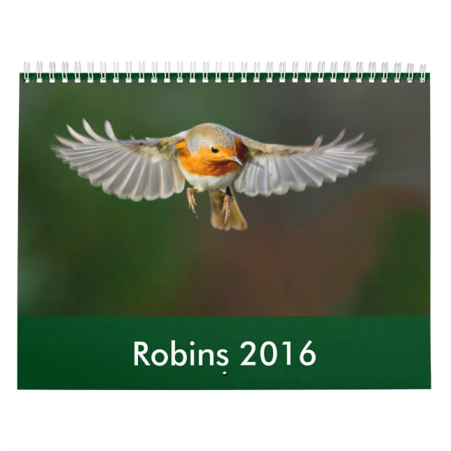 Robin kalender 2016 (Omslag)