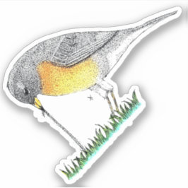 Robin med Mask Klistermärken