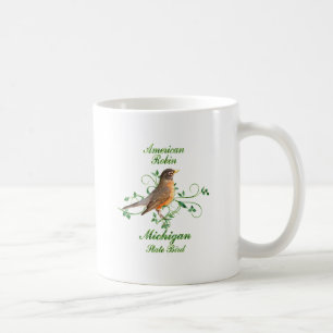 Robin Michiganfågel Kaffemugg