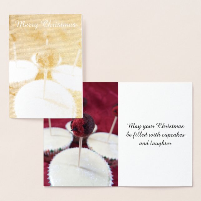 Robin Muffinss julklapp Folierat Kort (Display)