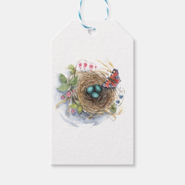 Robin Nest Presentetikett (Framsidan)