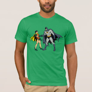 Robin och Batman Handshake Tee Shirt