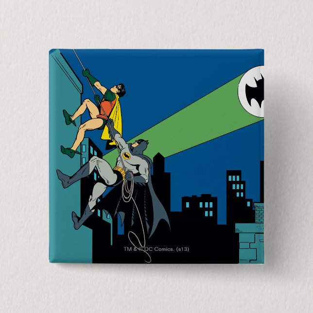 Robin och Batman Klib Knapp (Framsida)