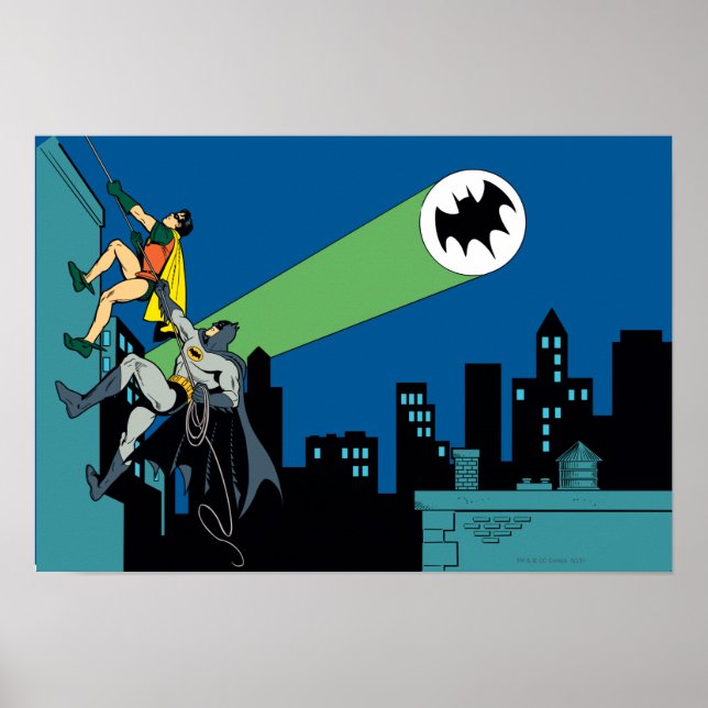 Robin och Batman Klib Poster (Framsidan)