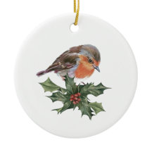 Robin on Holly