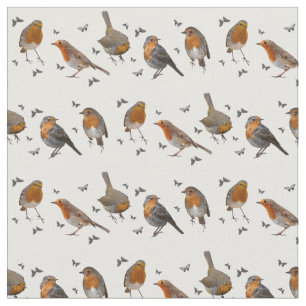 Robin Party Fabric (välj färg) Tyg