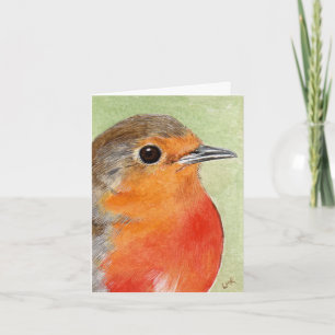 Robin Red Breast-anteckningskort Kort