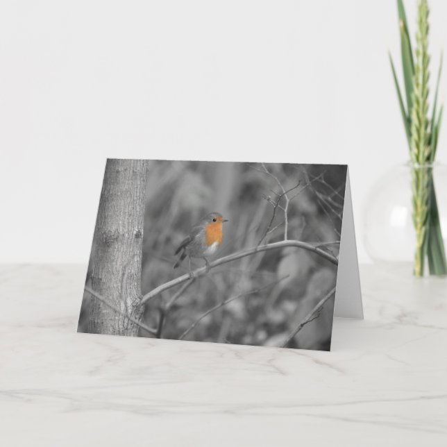 Robin Redbrös julkort Helgkort (Framsida)