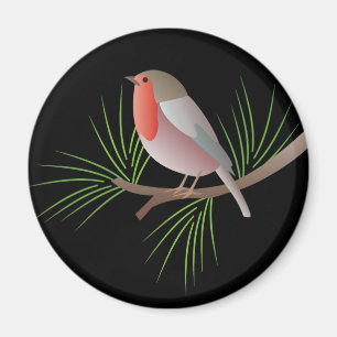 Robin Redbröst Magnet