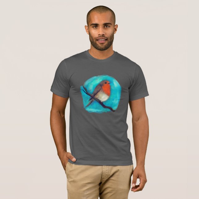 Robin Redbröst T Shirt (Hel framsida)
