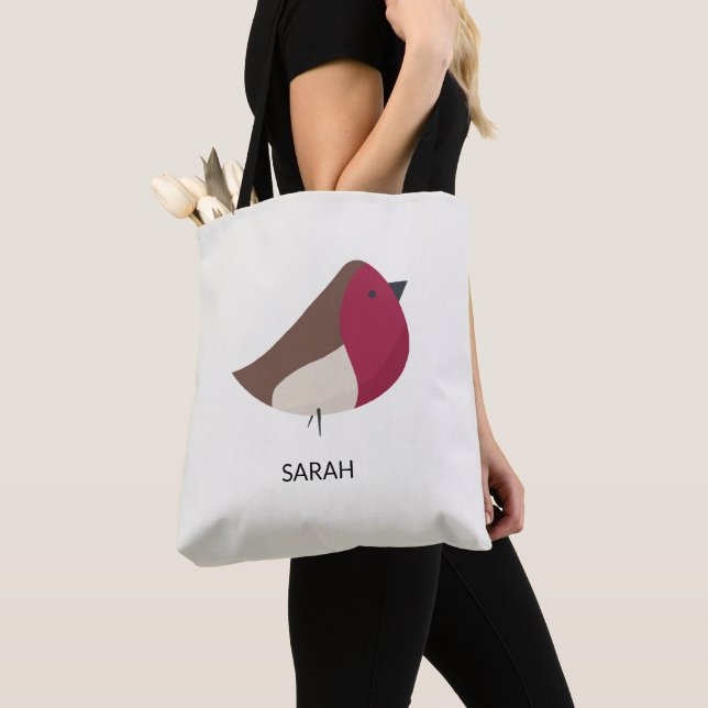 Robin Redbröst Tygkasse (Närbild)