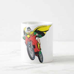 Robin Rides 2 Kaffemugg