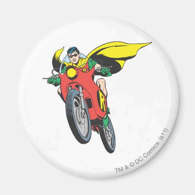 Robin Rides 2 Magnet (Framsidan)