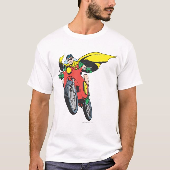 Robin Rides 2 T Shirt (Framsida)